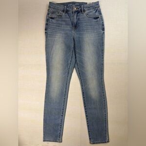 Old Navy Women’s Size 6 Pop Icon Skinny High Rise Medium Wash Stretch Jeans